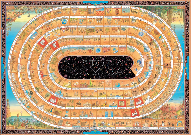 Heye Degano Historia Comica 1 Triangular 4000 dílků