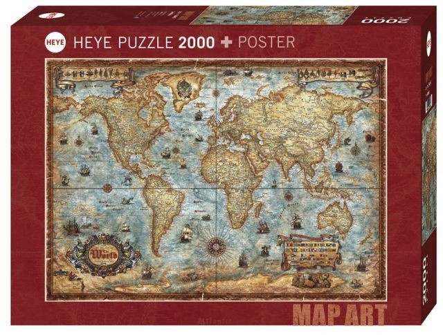 Heye Svět 2000 dílků