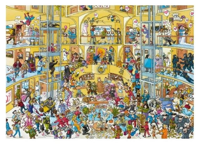 Hotel Life Puzzle 1000 Teile
