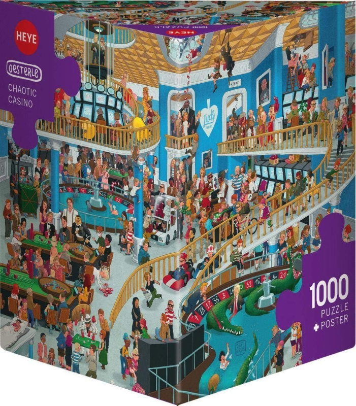 Heye Šílené kasino 1000 dílků