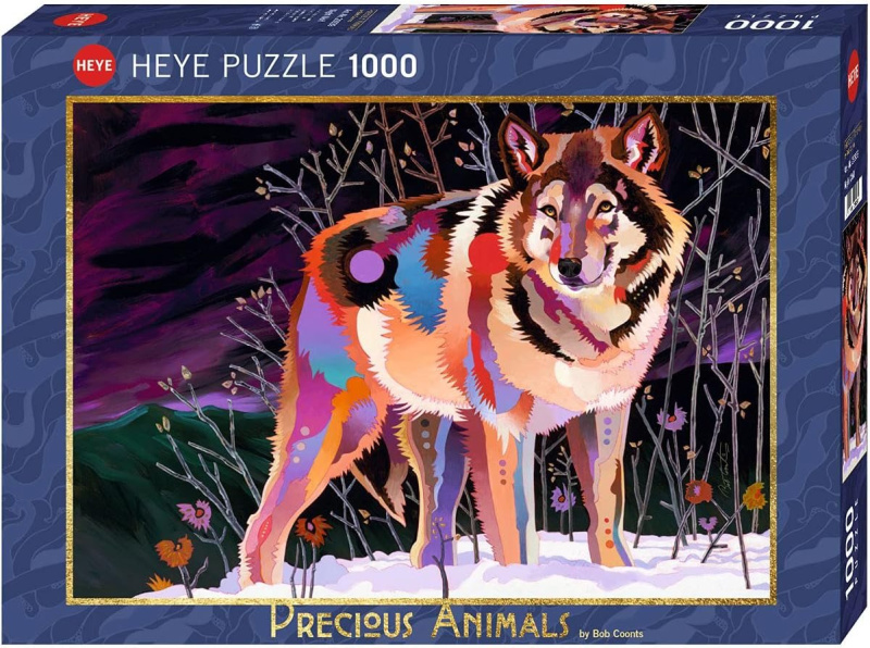 Puzzle Noční Vlk 1000 Dílů