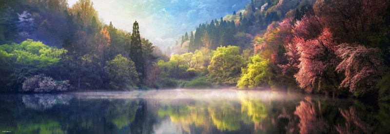 Heye Jezero Serjangdži 1000 dílků