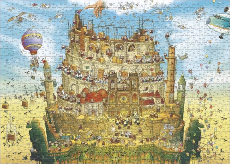 HEYE Puzzle That's Life: Vysoko 2000 dílků