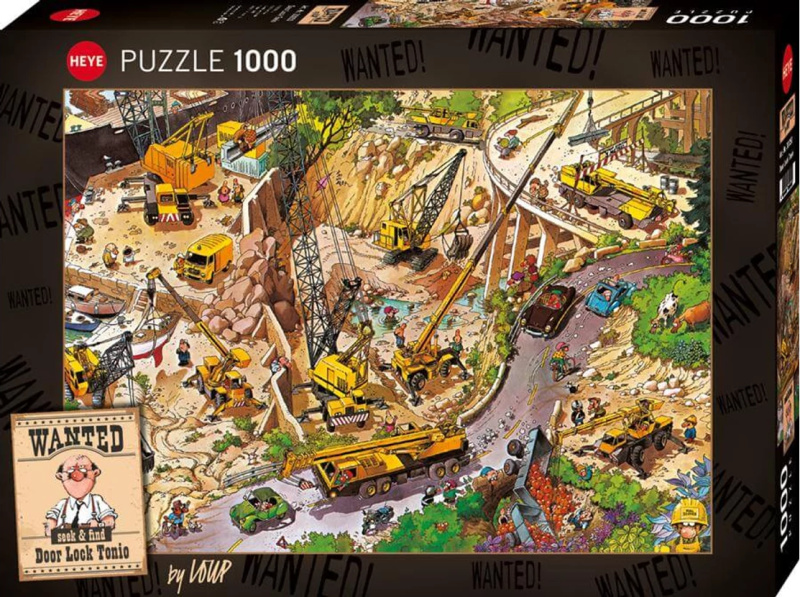 Puzzle Lamač zámků Tonio 1000 dílků