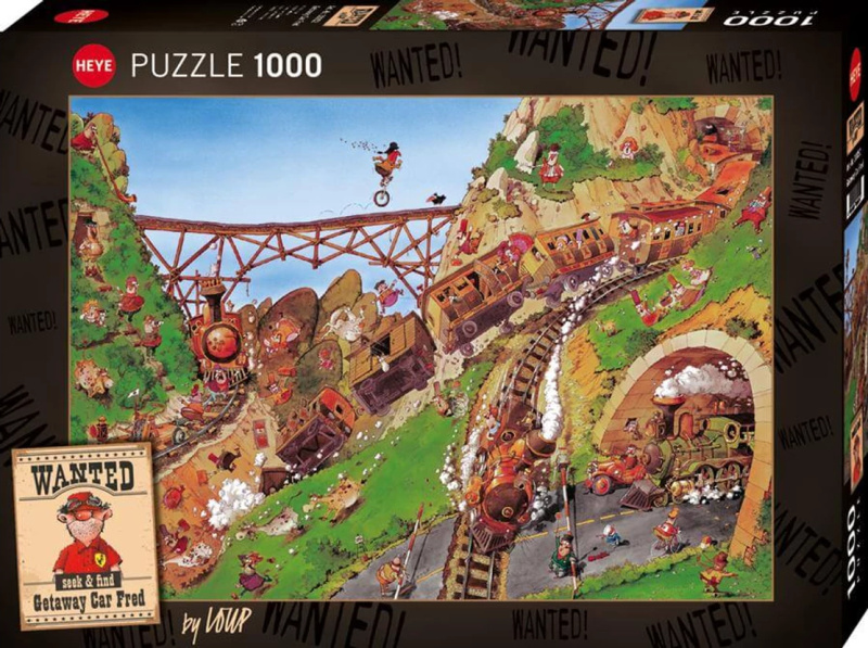Heye puzzle Rychlý Fred 1000 dílků