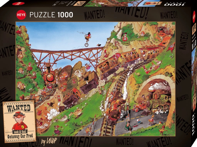 Heye puzzle Rychlý Fred 1000 dílků