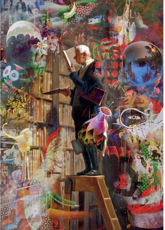 HEYE Puzzle Knihomol 1000 dílků