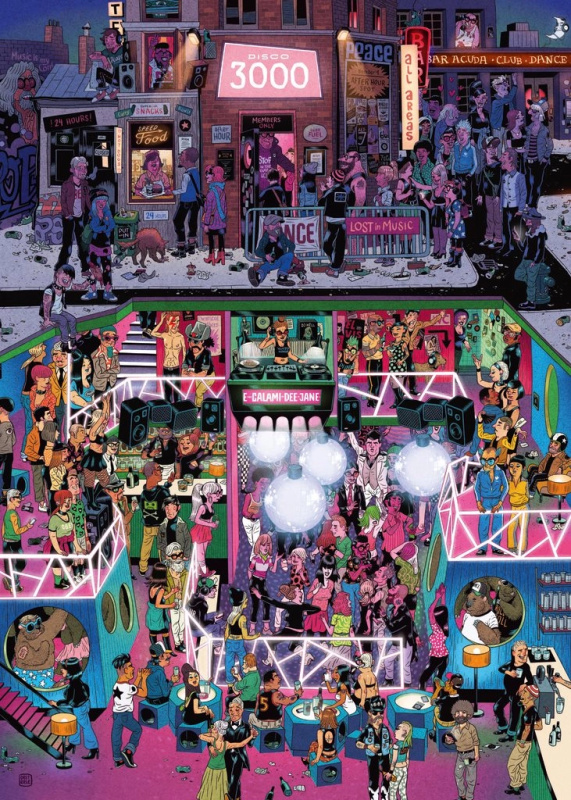 Puzzle Disco 3000 s 1000 dílky