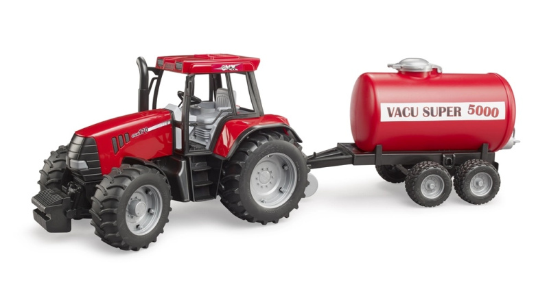 Bruder 1184 Traktor Case CVX 170 s cisternou Vacu Super 5000