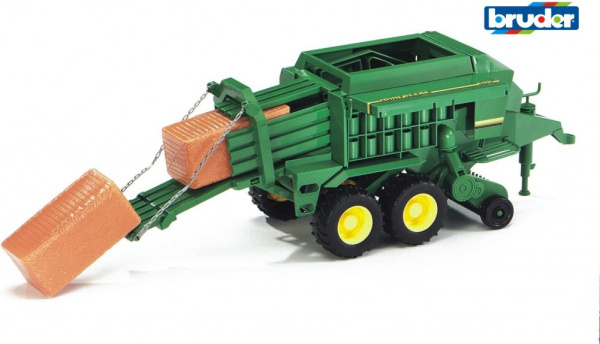 Bruder Balíkovač slámy JOHN DEERE
