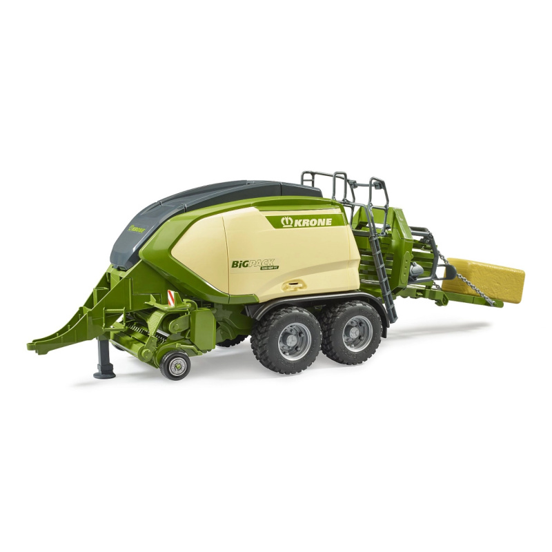 Bruder 2033 Krone Big Pack 1290 HDP VC se 2 hranatými balíky sena