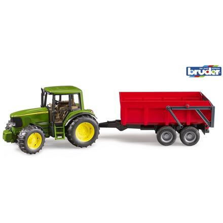 Bruder Traktor John Deere a sklápěcí valník