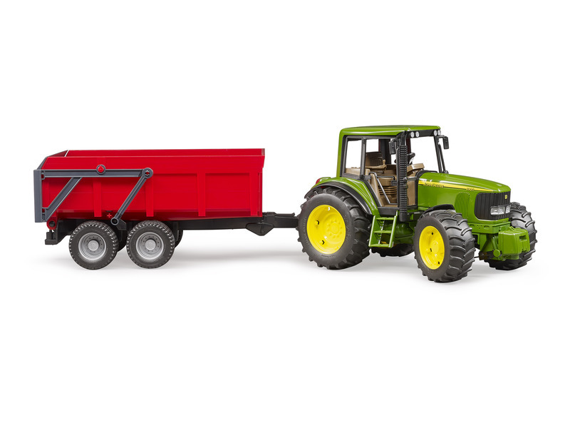 Bruder Traktor John Deere a sklápěcí valník