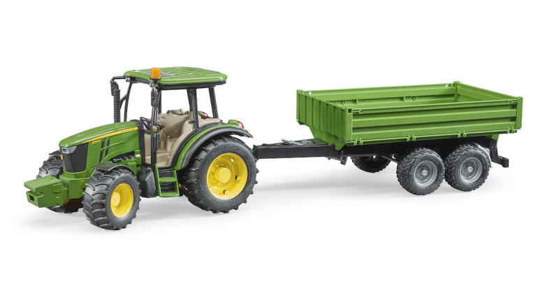 Bruder Traktor John Deere s valníkem