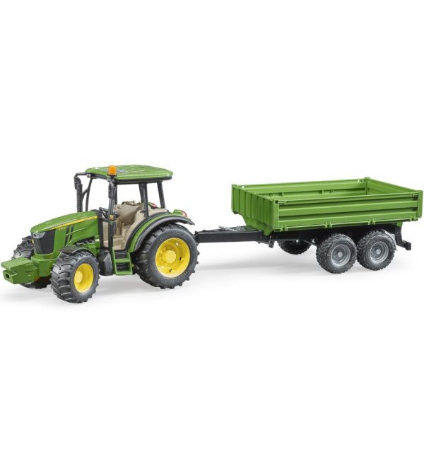 Bruder Traktor John Deere s valníkem