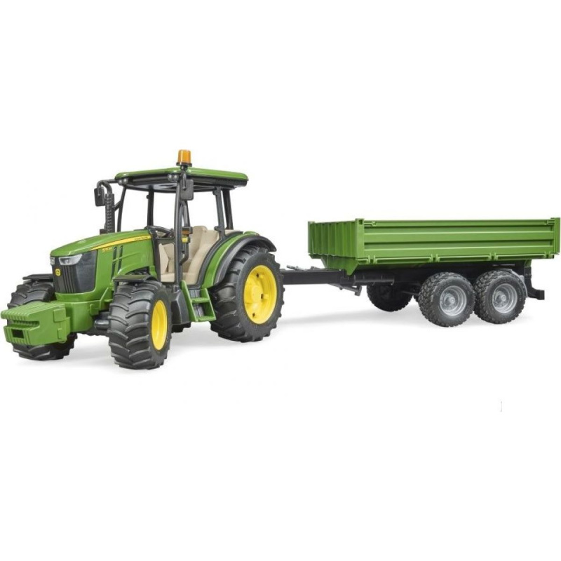 Bruder Traktor John Deere s valníkem