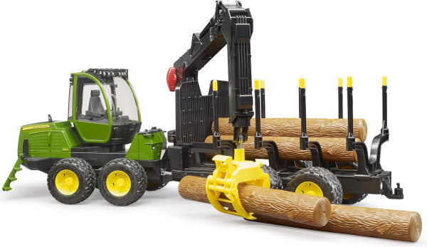 Bruder Přepravník na dřevo JOHN DEERE