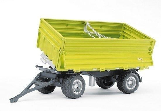 Bruder Sklápěcí vůz FLIEGL zelený, třístranný