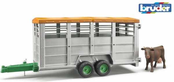 Bruder Přepravník na zvířata s figurkou krávy