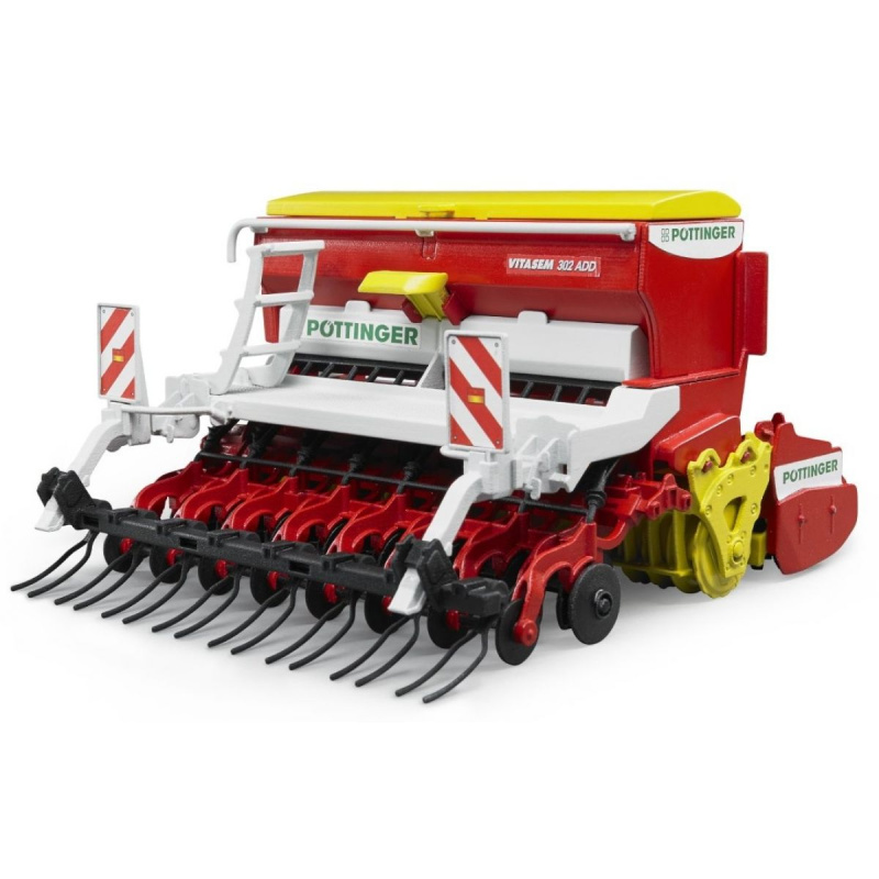Bruder Pöttinger secí stroj