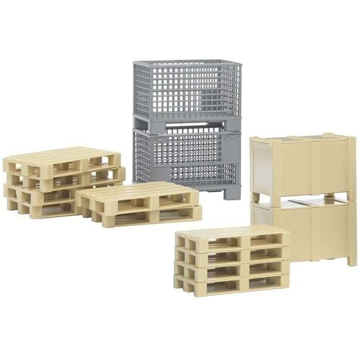 Bruder Logistický set palety a bedny 02415