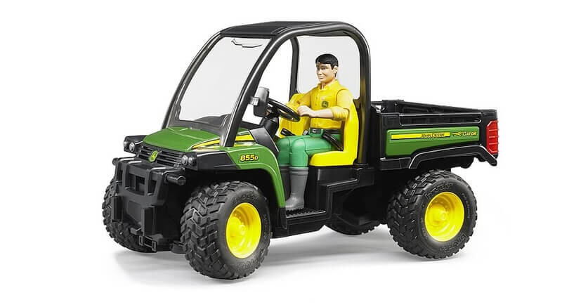 Bruder John Deere Gator s řidičem