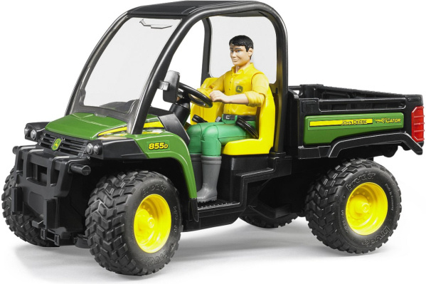 Bruder John Deere Gator s řidičem