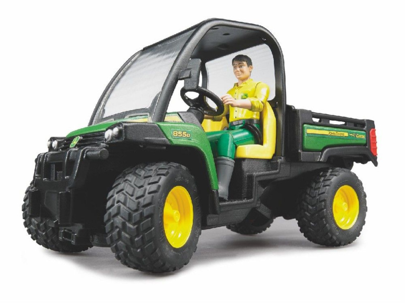 Bruder John Deere Gator s řidičem