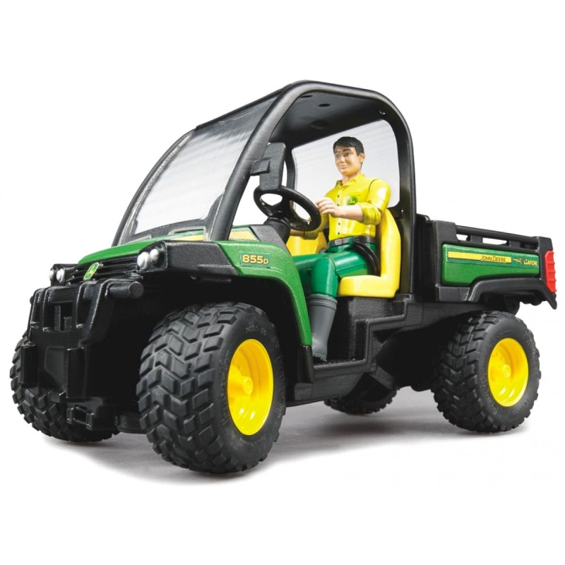 Bruder John Deere Gator s řidičem