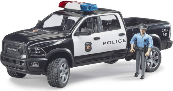 Bruder Policejní auto RAM s policistou