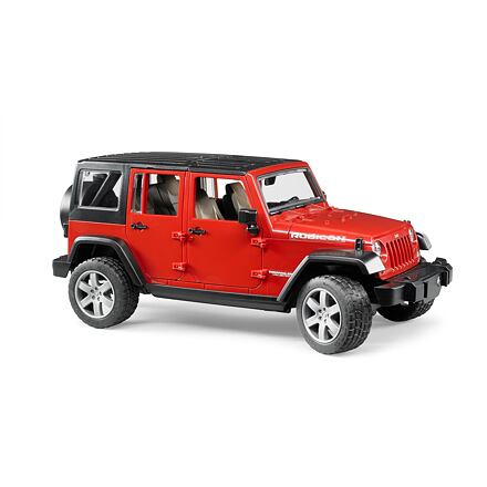 Bruder 2525 JEEP WRANGLER Rubicon červená