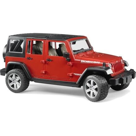 Bruder 2525 JEEP WRANGLER Rubicon červená