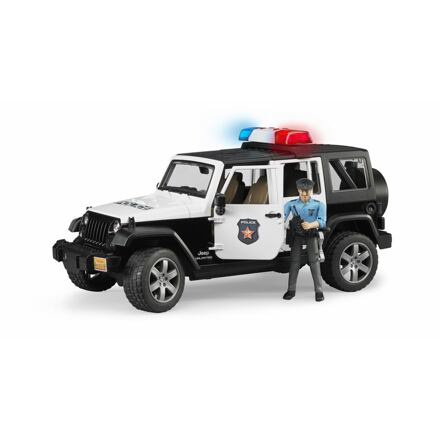 Bruder  Jeep Wrangler Rubicon Policie
