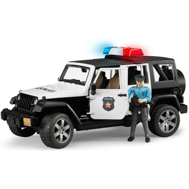 Bruder  Jeep Wrangler Rubicon Policie