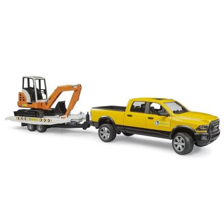 Bruder Terénní auto RAM, vozík, minibagr