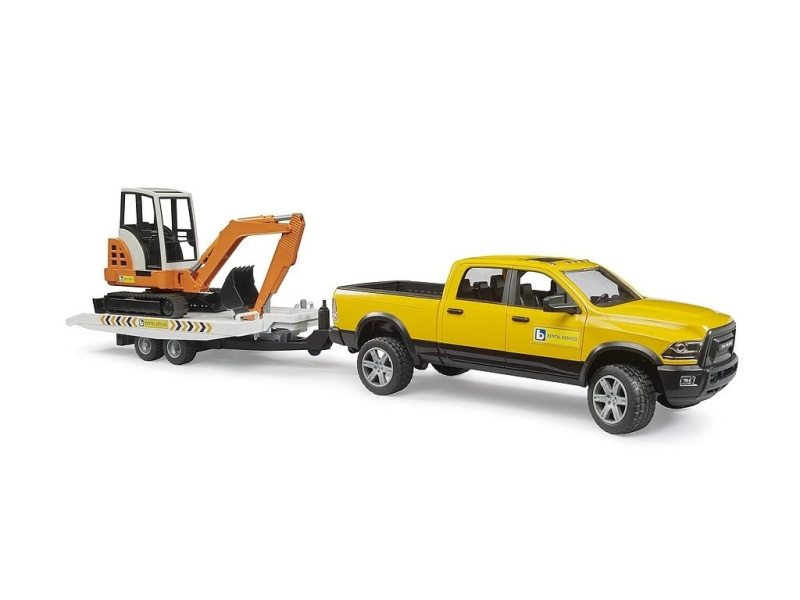 Bruder Terénní auto RAM, vozík, minibagr