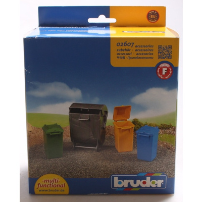Bruder 02607 Sada popelnic