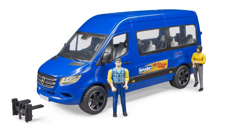 Bruder 2670 Mercedes-Benz Sprinter Mikrobus s figurkami