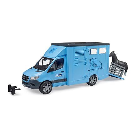 Bruder Vůz pro přepravu zvířat MB Sprinter s figurkou koně