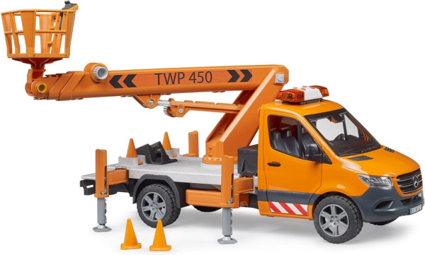 Bruder MB Sprinter s vysokozdvižnou pracovní plošinou