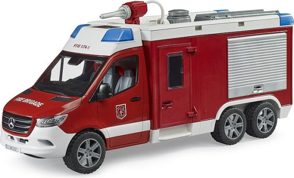 Bruder Hasičský vůz MB Sprinter se světelným a zvukovým modulem