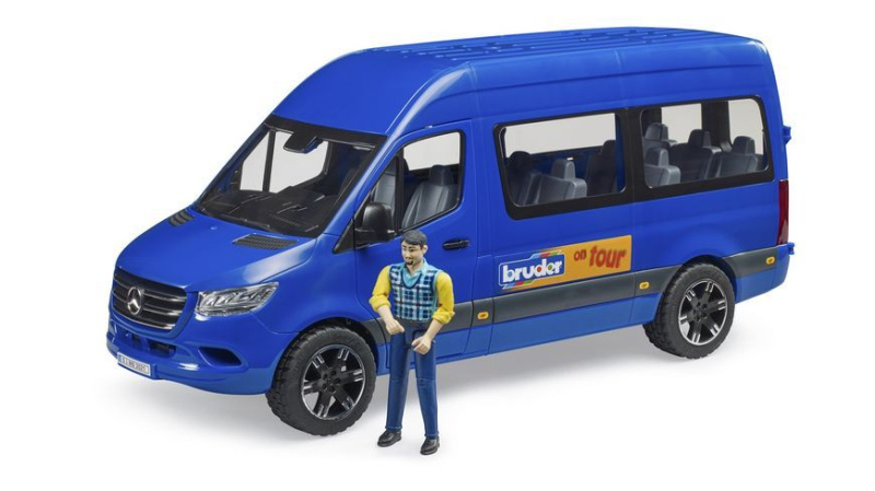 Bruder MB Sprinter mikrobus s řidičem