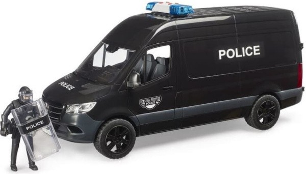 Bruder 2685 MB Sprinter s policistou těžkooděncem