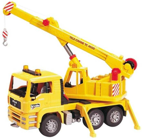 Bruder Nákladní auto MAN  jeřáb stavební