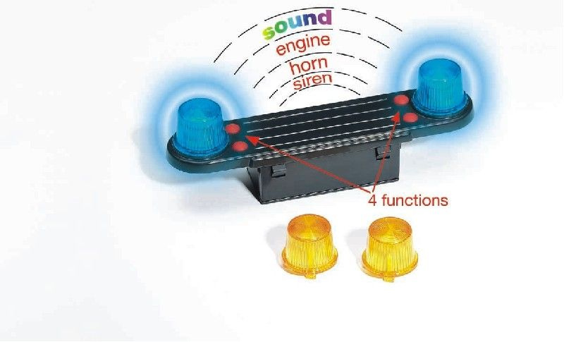 Bruder maják se světlem a sirénou
