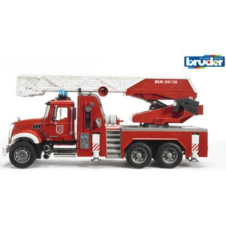 Bruder Nákladní auto MACK Granit požární žebřík
