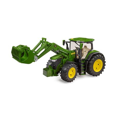 Bruder Traktor John Deere 7R 350 s čelním nakladačem