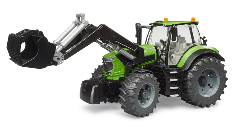 Bruder Traktor Deutz-Fahr 8280 TTV s čelním nakladačem