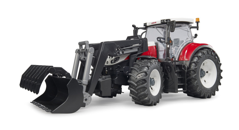 Bruder traktor Steyr Terrus CVT s čelním nakladačem