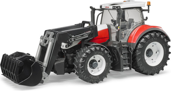 Bruder traktor Steyr Terrus CVT s čelním nakladačem
